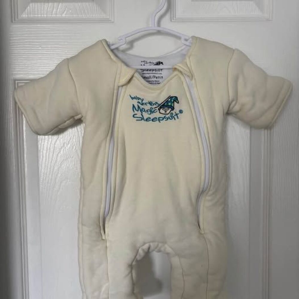 Small baby Merlin’s magic sleep suit
